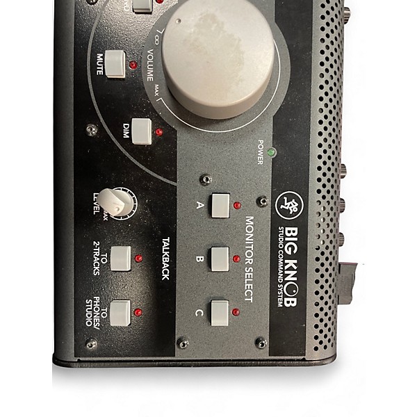 Used Mackie Big Knob Studio Volume Controller