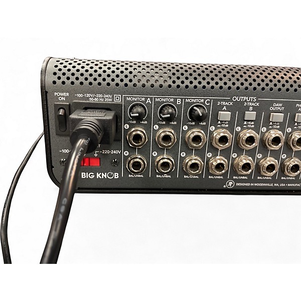 Used Mackie Big Knob Studio Volume Controller