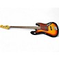 Used Squier Vintage Modified Jazz Bass 3 Tone Sunburst Electric Bass Guitar thumbnail