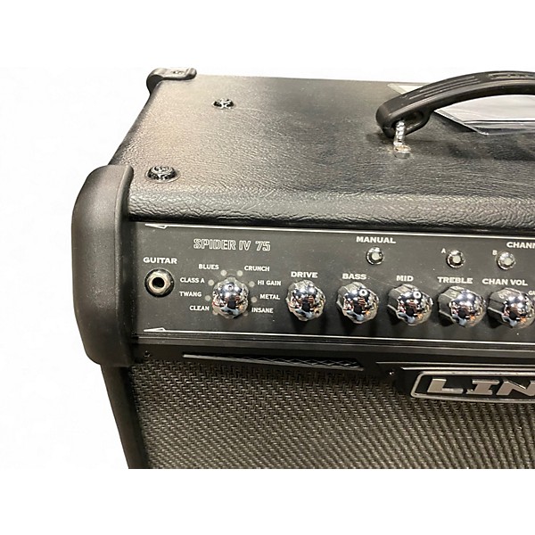 Used Line 6 Spider IV 75W 1x12 Guitar Combo Amp