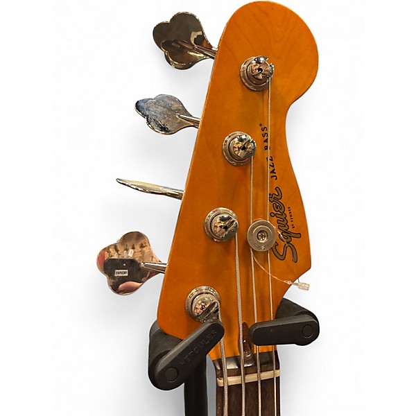 Used 2023 Squier Classic Vibe 1960S Jazz Bass Daphne Blue Electric Bass Guitar