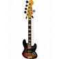 Used Fender American Deluxe Jazz Bass V 3 Color Sunburst Electric Bass Guitar thumbnail