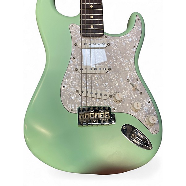 Used 2024 Fender CORY WONG STRATOCASTER Surf Green Solid Body Electric Guitar