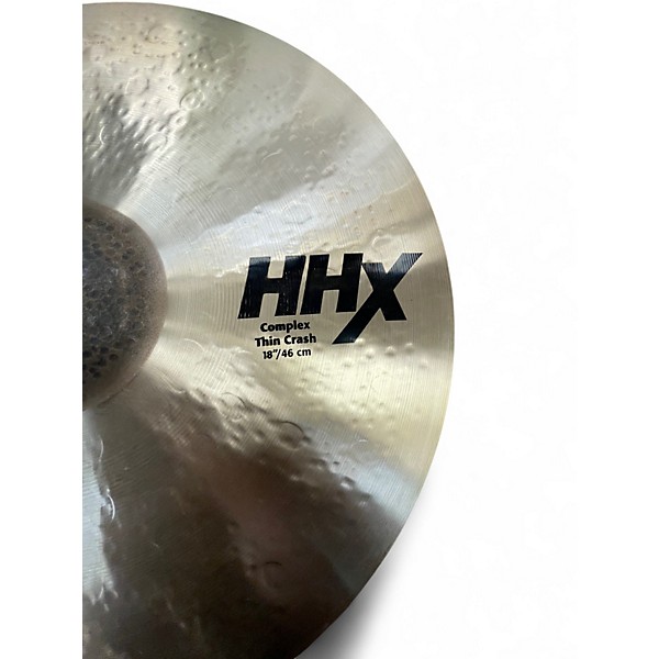 Used SABIAN 18in HHX Complex Cymbal