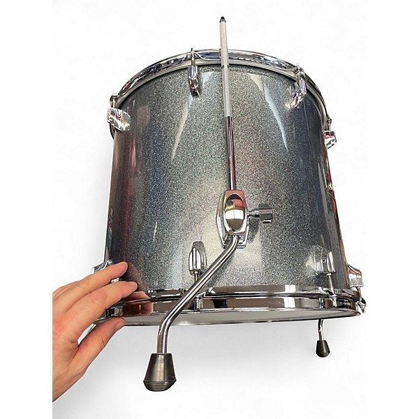 Used TAMA 5 Piece Superstar Classic sea blue sparkle Drum Kit