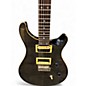 Used PRS SE Custom 24 TRANSPARENT BLACK Solid Body Electric Guitar
