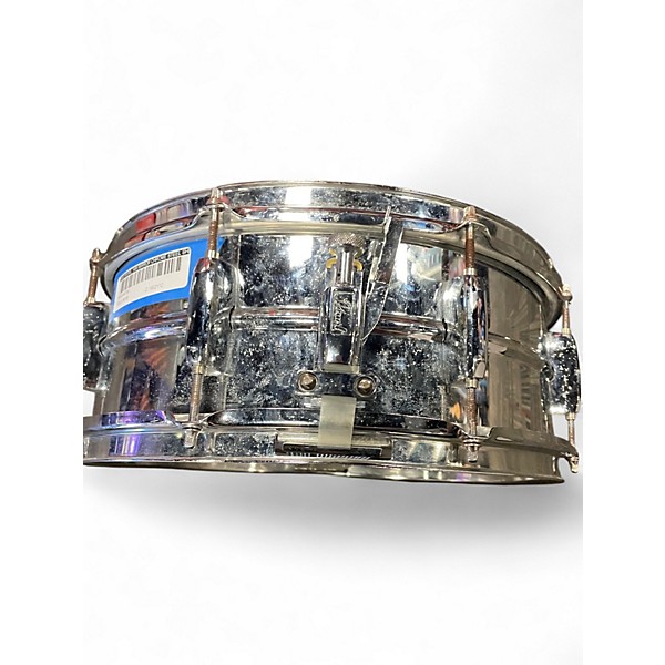 Used Pearl 14in Mirror Chrome Steel Shell Chrome Drum