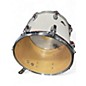 Used Ludwig 15in Marching Tom Alpine White Drum