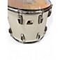Used Ludwig 15in Marching Tom Alpine White Drum