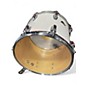 Used Ludwig 15in Marching Tom Alpine White Drum
