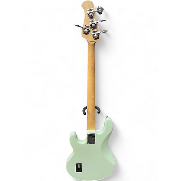 Used Sterling by Music Man STING RAY Surf Green Electric Bass Guitar
