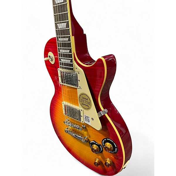 Used Gibson Les Paul Studio *Headstock Repair* 2 Color Sunburst Solid Body Electric Guitar