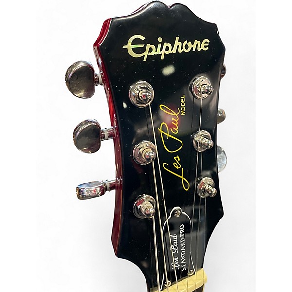 Used Gibson Les Paul Studio *Headstock Repair* 2 Color Sunburst Solid Body Electric Guitar