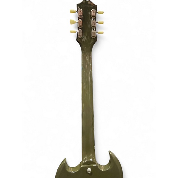 Used Epiphone SG Custom Maestro Olive Drab Solid Body Electric Guitar