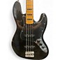 Used Squier Classic Vibe 70s Jazz Bass Black Electric Bass Guitar