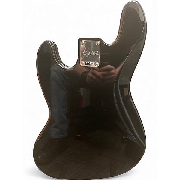 Used Squier Classic Vibe 70s Jazz Bass Black Electric Bass Guitar