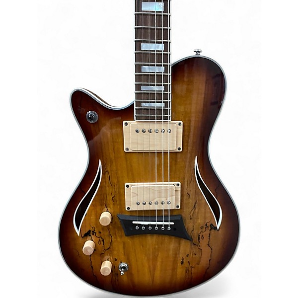 Used Michael Kelly Hybrid Special Antique Burst Hollow Body Electric Guitar