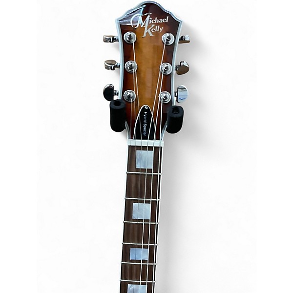 Used Michael Kelly Hybrid Special Antique Burst Hollow Body Electric Guitar