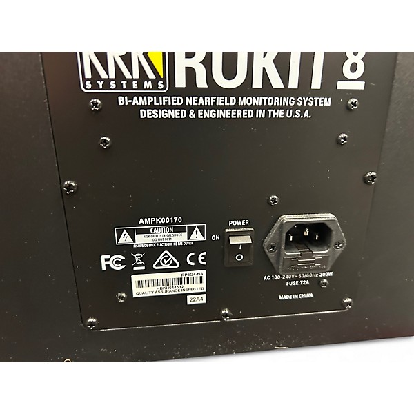 Used KRK RP8 ROKIT G4 Each Powered Monitor