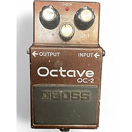 Used BOSS OC2 Octave Effect Pedal