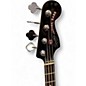 Used Squier JAGUAR SHORT SCALE BASS Black Electric Bass Guitar