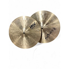 Used SABIAN 15in HHX Groove Hi Hat Pair Cymbal
