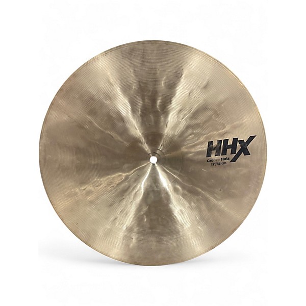 Used SABIAN 15in HHX Groove Hi Hat Pair Cymbal