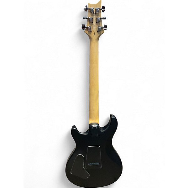 Used PRS SE Custom 24 Black Sandblasted Solid Body Electric Guitar