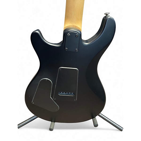 Used PRS SE Custom 24 Black Sandblasted Solid Body Electric Guitar