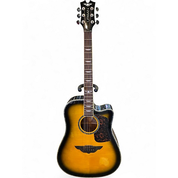 Used Keith Urban PLAYER Sunburst Acoustic Guitar