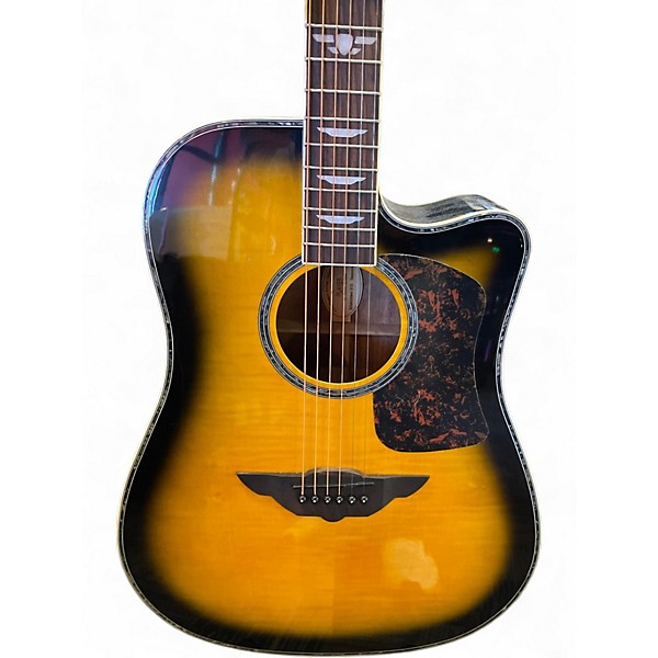 Used Keith Urban PLAYER Sunburst Acoustic Guitar