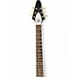 Used 2024 Epiphone Flying V Black Solid Body Electric Guitar
