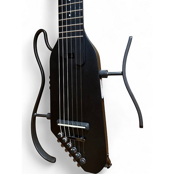 Used Donner HUSH-C BLACK Classical Acoustic Electric Guitar