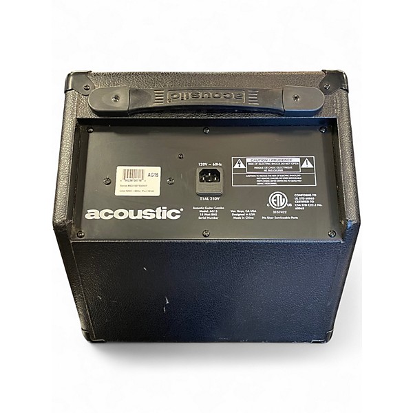 Used Acoustic AG15 15W 1X8 Acoustic Guitar Combo Amp