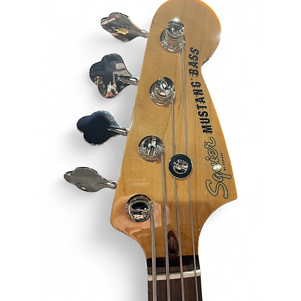 Used Squier Classic Vibe 60s Mustang BASS Surf Green Electric Bass Guitar