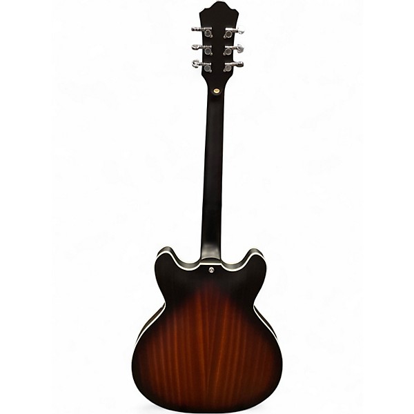 Used Stadium STGRWBKGCSP90 BROWN BURST Hollow Body Electric Guitar