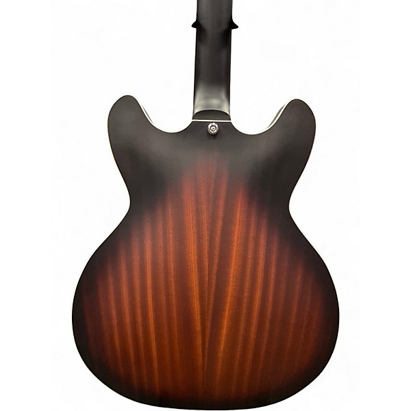 Used Stadium STGRWBKGCSP90 BROWN BURST Hollow Body Electric Guitar