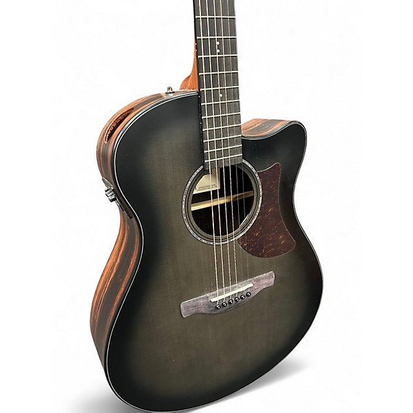 Used Ibanez AAM70CE-TBN GRAY BURST Acoustic Electric Guitar
