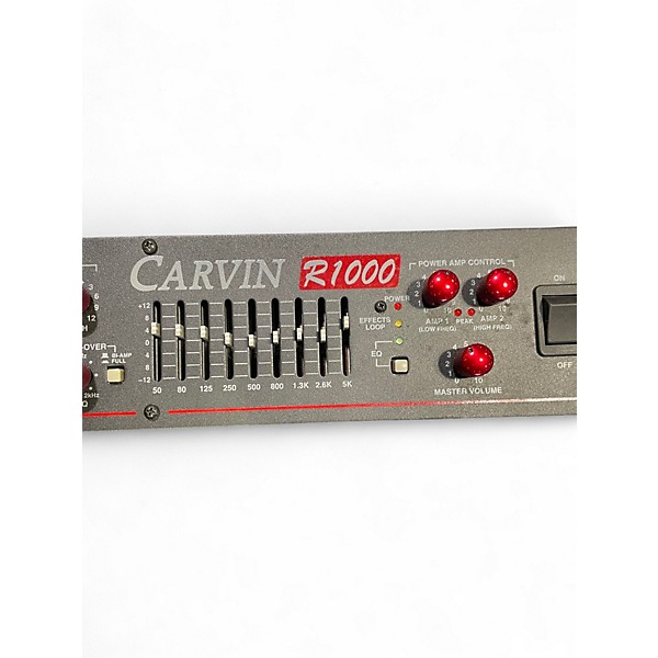 Used Carvin R1000 Tube Bass Amp Head