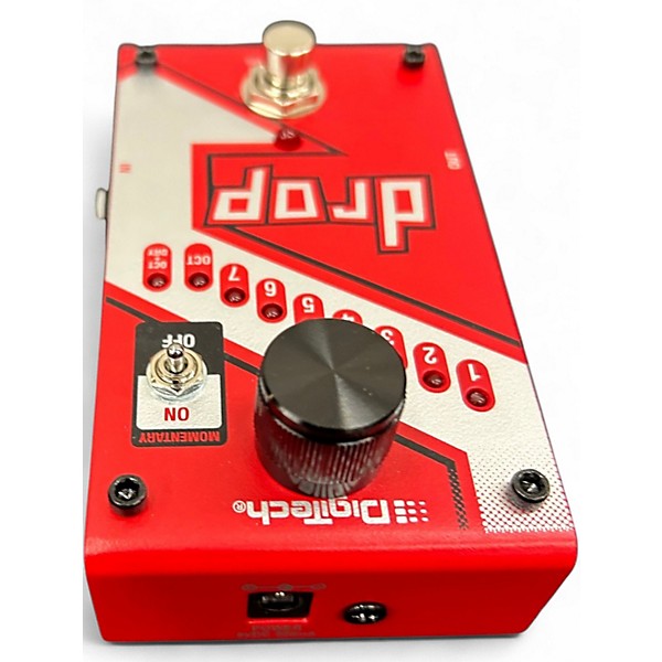 Used DigiTech The Drop Polyphonic Drop Tune Pitch-Shifter Effect Pedal