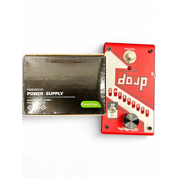 Used DigiTech The Drop Polyphonic Drop Tune Pitch-Shifter Effect Pedal