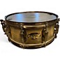 Used Ludwig 14X5.5 Epic Snare Worn Natural Drum thumbnail