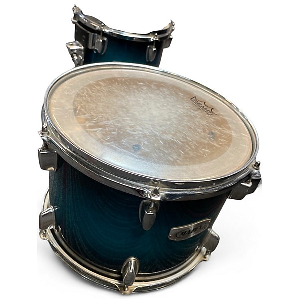 Used Mapex 5 Piece m series Blue Burst Drum Kit