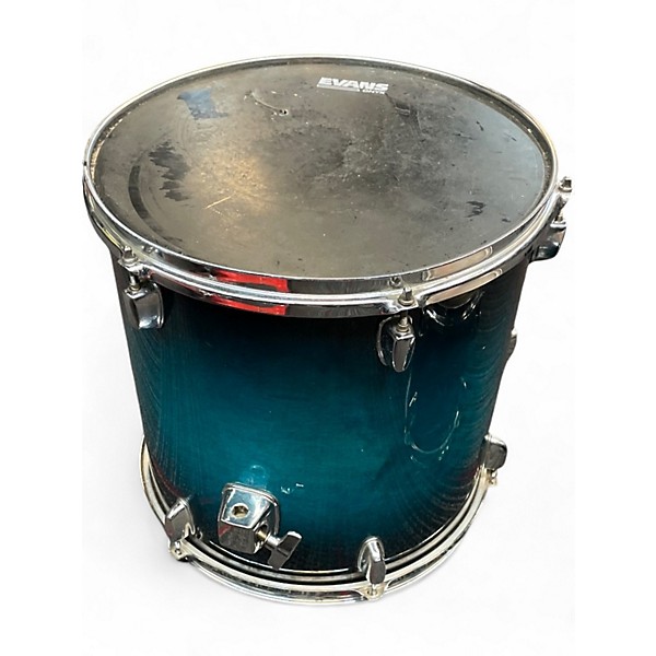 Used Mapex 5 Piece m series Blue Burst Drum Kit