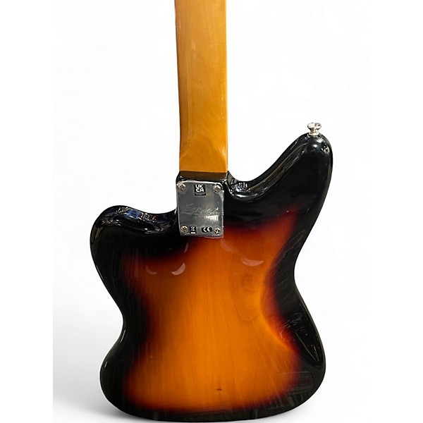 Used 2023 Fender Kurt Cobain Signature Jaguar NOS 3 Color Sunburst Solid Body Electric Guitar