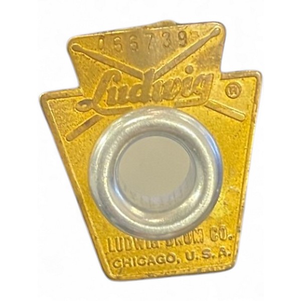 Used Ludwig 3 Piece drum kit black sparkle Drum Kit