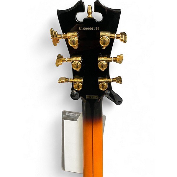 Used D'Angelico EX-SS Sunburst Hollow Body Electric Guitar