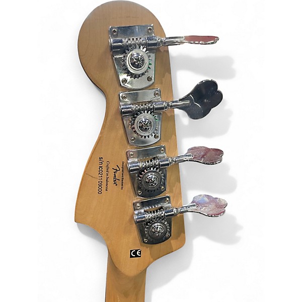 Used Squier Affinity Precision Bass red Electric Bass Guitar