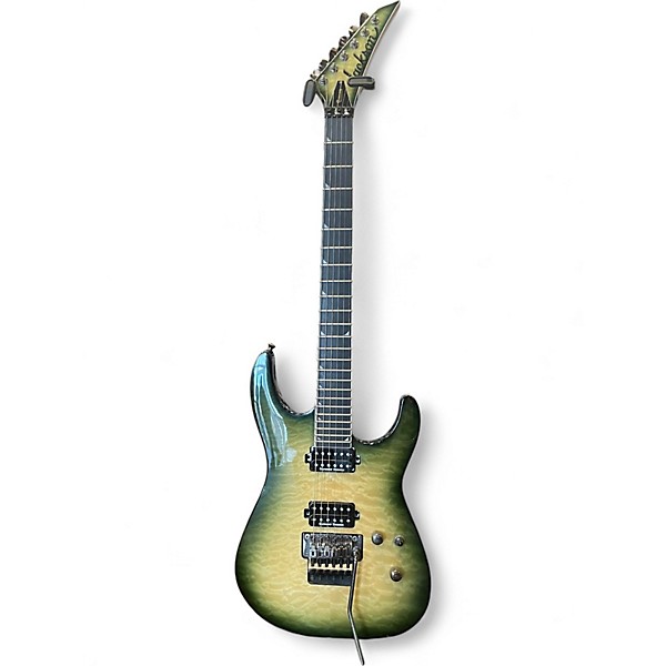 Used Jackson SL2Q Pro Series Soloist ALIEN BURST Solid Body Electric Guitar