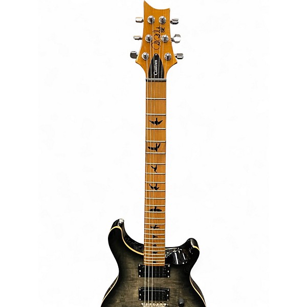 Used PRS SE Custom 24 Trans Gray Solid Body Electric Guitar